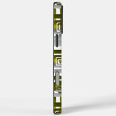 Activate My Heart Pattern Silver Case-Mate iPhoneケース (裏面 / 右)