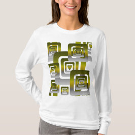 Activate My Heart Pattern Silver Tシャツ