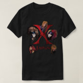Active Horror Makeup Style Experience X Japan 1988 Tシャツ (デザイン正面)