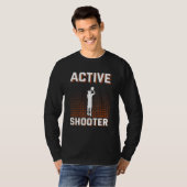 Active Shooter Basketball  Men Women Tシャツ (正面フル)