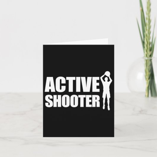 Active Shooter Bysketbyll Player Bysketbyll Active カード (正面)