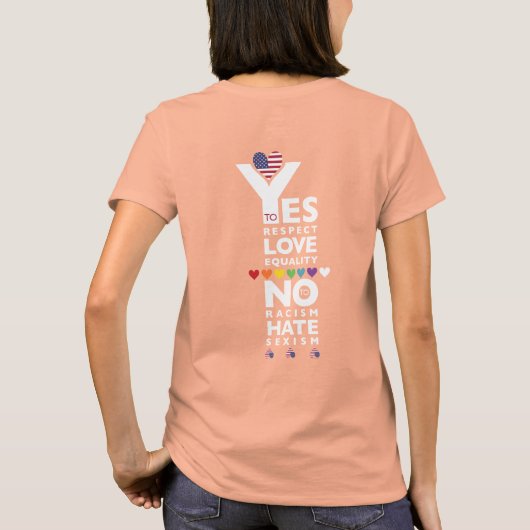 Activewearジャケット Tシャツ (裏面)