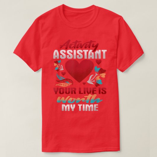 Activity Assistant Motivation Design for a Activit Tシャツ (デザイン正面)