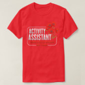 Activity Assistant Motivation Design for a Activit Tシャツ (デザイン正面)