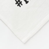 Activity Director Messy Hair Woman Bun Sunflower H フリースブランケット (角)