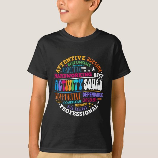 Activity Squad Istant Team Professionals Week Dire Tシャツ (正面)