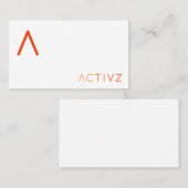 ACTIVZ名刺 名刺 (正面/裏面)