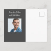 Actor Headshot Photo Postcard ポストカード (裏面)