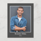 Actor Headshot Photo Postcard ポストカード (正面)