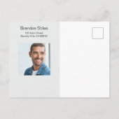 Actor Headshot Photo Postcard ポストカード (裏面)