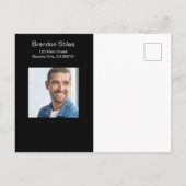 Actor Headshot Photo Postcard ポストカード (裏面)