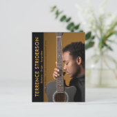 Actor ModelミュージシャンComp Zed Cardプロモーション ポストカード (スタンド正面)