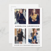 Actor Model 4フォトコンポネントカードはがき ポストカード (正面/裏面)