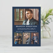 Actor Model 4 Photo 5x7 Comp/Zed Cardテンプレート 招待状 (スタンド正面)