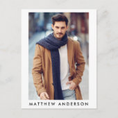 Actor Model 4 Photo Comp Card – ポストカードサイズWt ポストカード (正面)