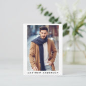 Actor Model 4 Photo Comp Card – ポストカードサイズWt ポストカード (スタンド正面)