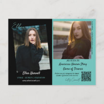 Actor Model Composite 3フォトプロモーションカードポストカード