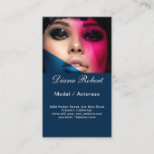 Actor model dancer photo trendy contemporary bold  名刺 (裏面)