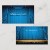 Actor / model / singer 名刺 (正面/裏面)