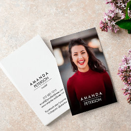 Actor Models Dancer Photo Transparent Gradient 名刺