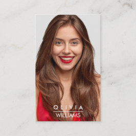 Actor Models Dancer Photo Transparent Gradient 名刺