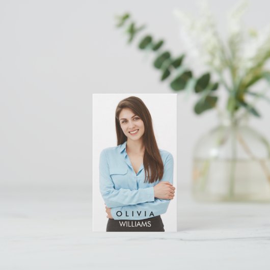 Actor Models Dancer Photo Transparent Gradient Bu 名刺 (スタンド正面)