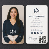 Actor Photo QR Code Professional 名刺