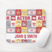 Actor Pictogram•Custom マウスパッド (マウス)