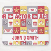 Actor Pictogram•Custom マウスパッド (正面)
