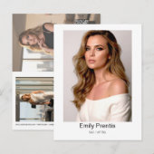 Actor Promo Card | 3 Photo Composite Postcard ポストカード (正面/裏面)