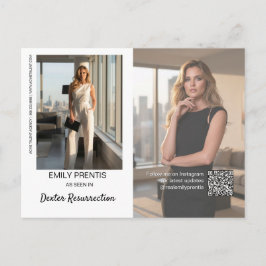 Actor Promo Card | 3 Photo Composite Postcard ポストカード