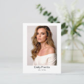 Actor Promo Card | 3 Photo Composite Postcard ポストカード (スタンド正面)