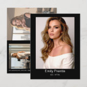 Actor Promo Card | 3 Photo Composite Postcard ポストカード (正面/裏面)