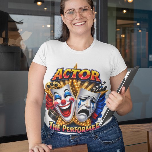 Actor - The Performer 女性用 プラスサイズTシャツ