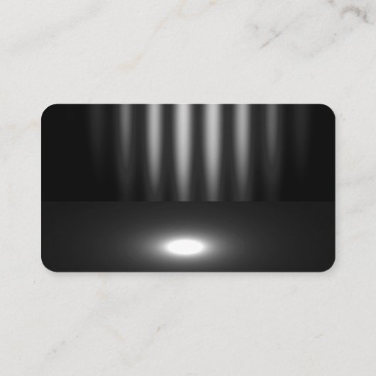 Actress actor influencer psychic business card 名刺 (裏面)