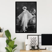 Actress Lillian Gish 1922 ポスター (ホームオフィス)