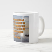 Acts 10:34-35 WEBU Mug ジャンボコーヒーマグカップ (正面右)