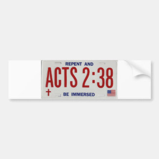 ACTS_2_38_license_plate02 バンパーステッカー