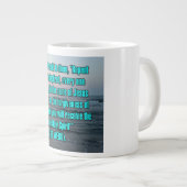 Acts 2:38 WEBU Mug ジャンボコーヒーマグカップ (正面右)