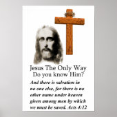 Acts 4:12 ポスター (正面)