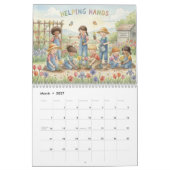 Acts of Kindness childhood Memories Calendar カレンダー (3月 2027)