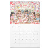 Acts of Kindness childhood Memories Calendar カレンダー (2月 2027)
