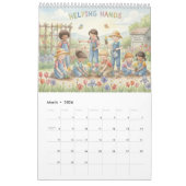 Acts of Kindness childhood Memories Calendar カレンダー (3月 2026)