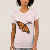 Actual Butterflys Wings Photography Top Tシャツ (正面)