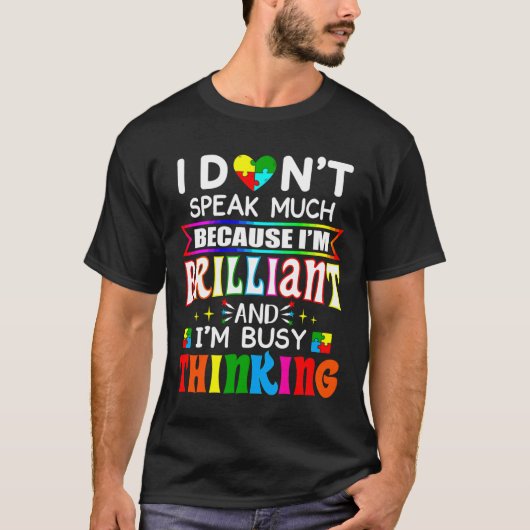 Actually Autistic Kid Boy Girl Tシャツ (正面)