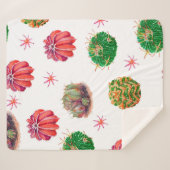 -actusのシームレスなフローラルパターン背景、wallpap シェルパブランケット (正面(横))