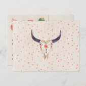 Actus RSVP素朴ポストカード インビテーションポストカード (正面/裏面)