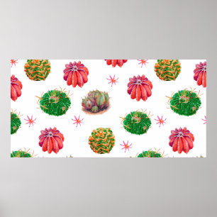 -actuus seamless floral pattern background, wallpa ポスター