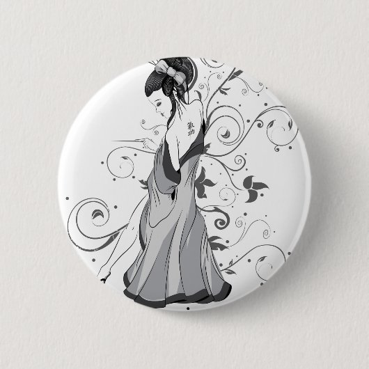 ACUの人形 缶バッジ (正面)