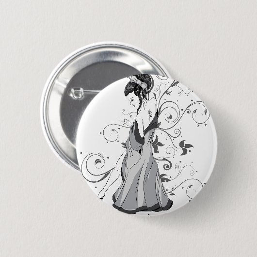 ACUの人形 缶バッジ (正面&裏面)